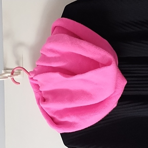 J CREW 100% Cashmere Infinity Twist Pink Scarf - Picture 2 of 4